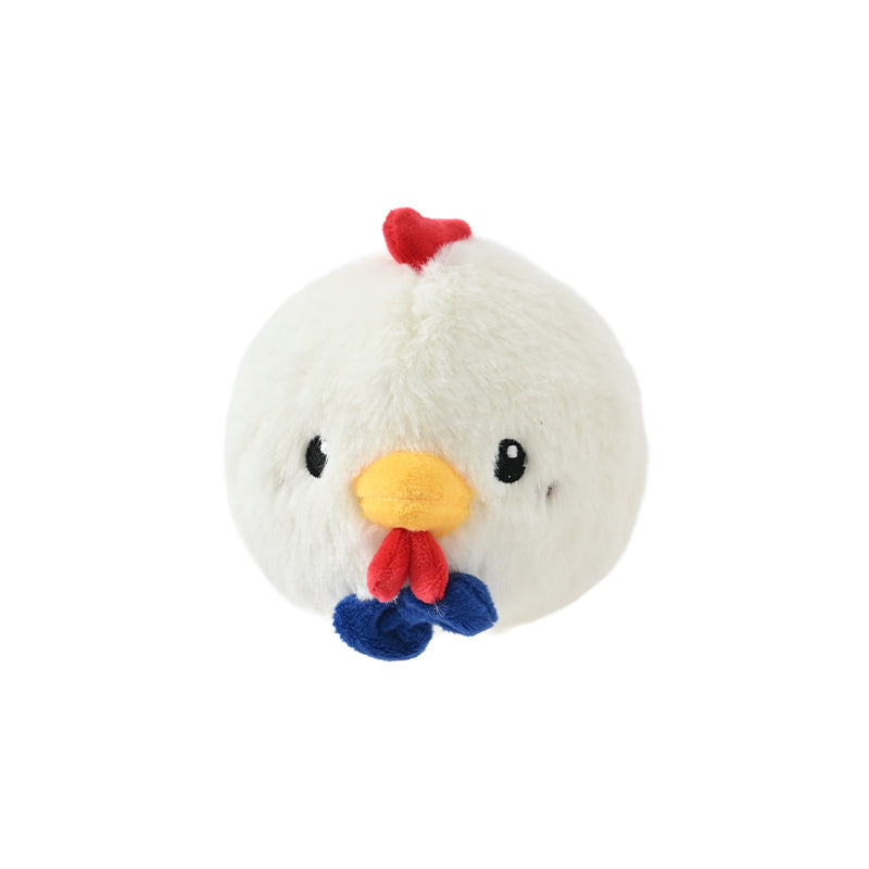 France FFF Pet Rooster & Soccer Ball Toy Set